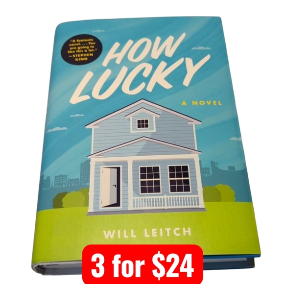 How Lucky by Will Leitch Hardback - Picture 1 of 4